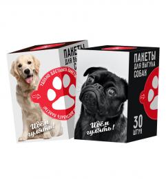 Пакеты для выгула собак "Уфа ПАК" в упаковке 1 рулон 30 шт 